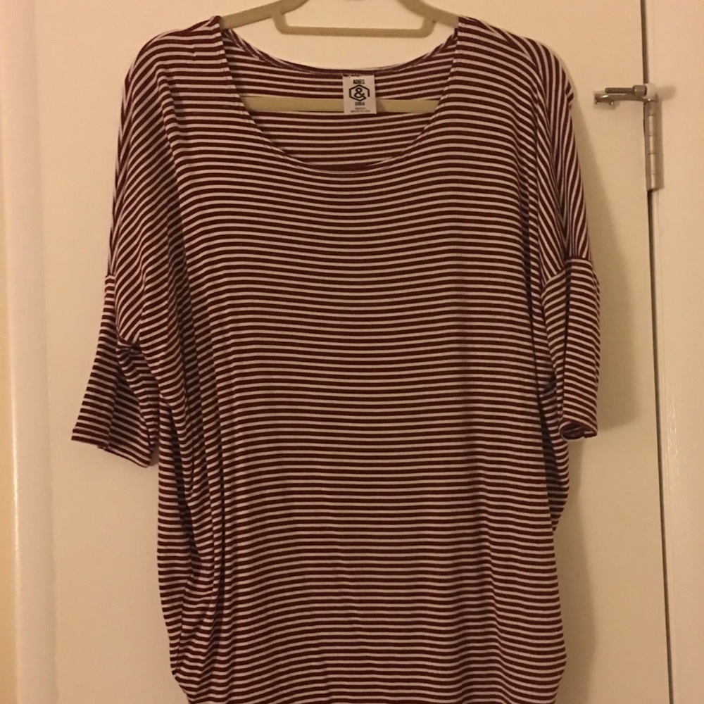 Agnes & Dora Stripe Dolman Tunic